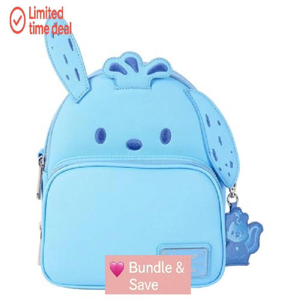 Convertible Mini Backpack, Adjustable Straps, Fau… - image 2